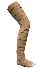 Juxta-Fit Whole Legging<br>with Ankle-Foot Wrap