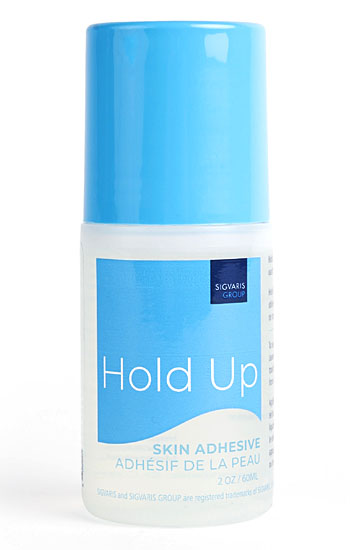 Truform Roll-on Body Adhesive Prevents Stocking Rolling or Falling