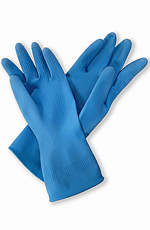 Ridged Rubber Gloves