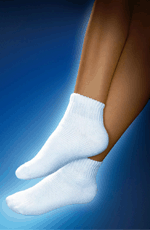 SensiFoot Mini-Crew Length Diabetic Socks by BSN Jobst