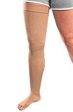 ExoStrong Flat-Knit<br>Thigh-High Stockings