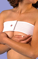 3-Inch Breast Wrap with Cotton Lining by Design Veronique