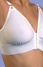 Allyssandra 2-Inch Band Cotton Knit Bra by Design Veronique