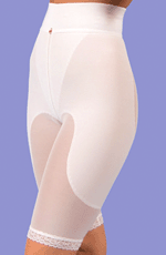 Non-Zippered Above-Knee Girdle