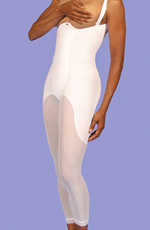 Non-Zippered High-Back<br>Full-Body Girdle