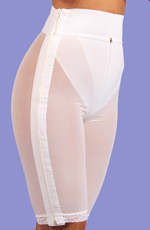 Zippered Above-Knee Girdle