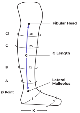 Sigvaris CompreFlex Standard Calf & Foot | Lymphedema Products