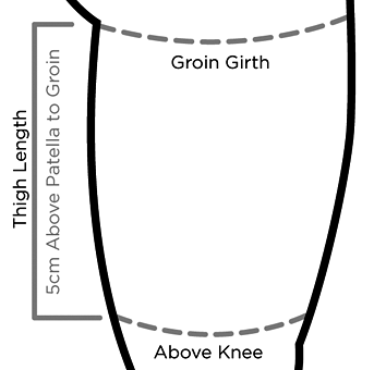 Solaris ReadyWrap Thigh Compression Wraps