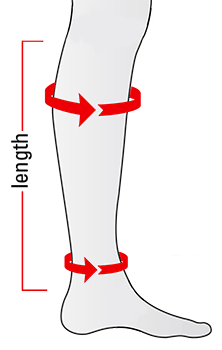 Jobst Anti Embolism Size Chart